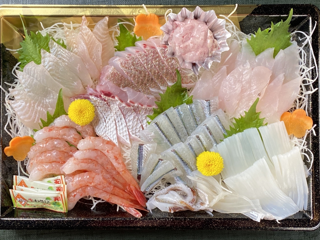 旬のお刺身盛り合わせセット したひら鮮魚店 能登の鮮魚 刺身通販ができる魚屋さん